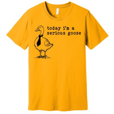 Serious Goose Funny Meme T-Shirt