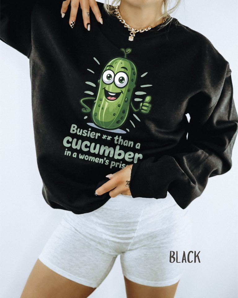 Busier Than a Cucumber Funny T-Shirt
