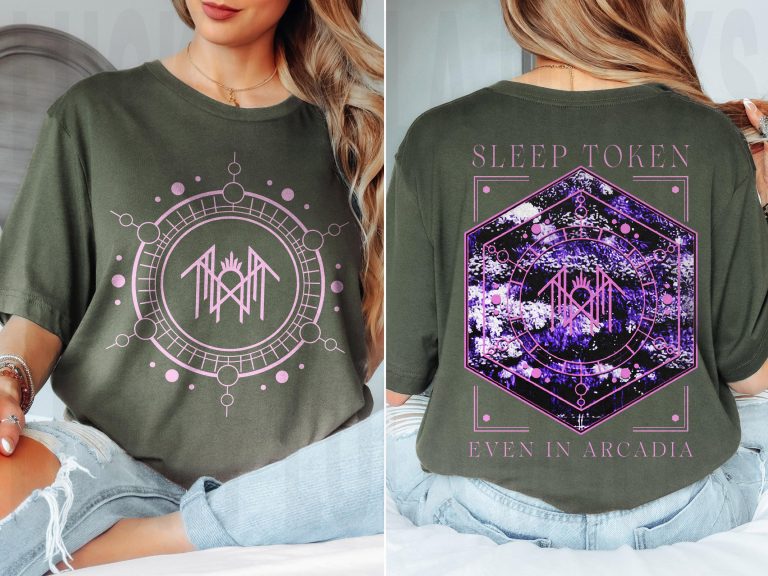 Sleep Token Symbol T-Shirt – A Mysterious and Bold Design for True Fans
