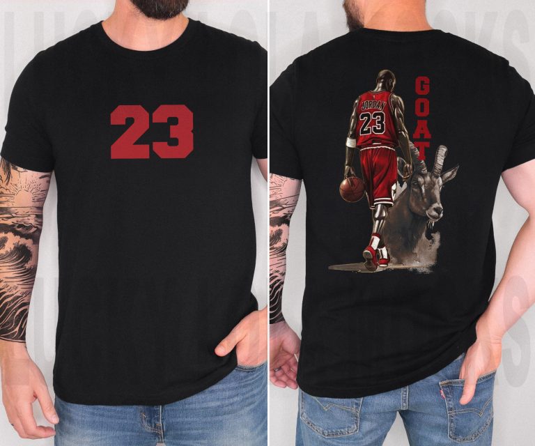 Michael Jordan Goat Shirt, Mj Goat T-Shirt