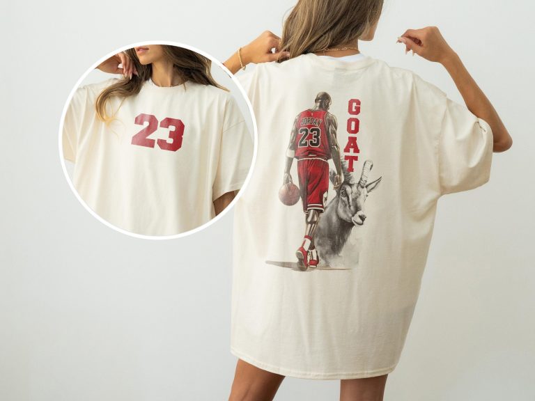 Michael Jordan Goat Shirt, Mj Goat T-Shirt