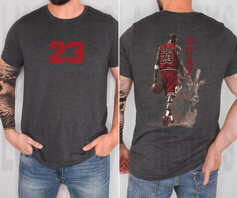 Michael Jordan Goat Shirt, Mj Goat T-Shirt