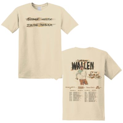 Wallen Concert 2025, Morgan I'm The Problem Tour 2025 T-Shirt