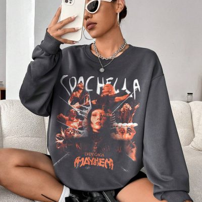 Lady Gaga Mayhem Coachella 2025 T-shirt
