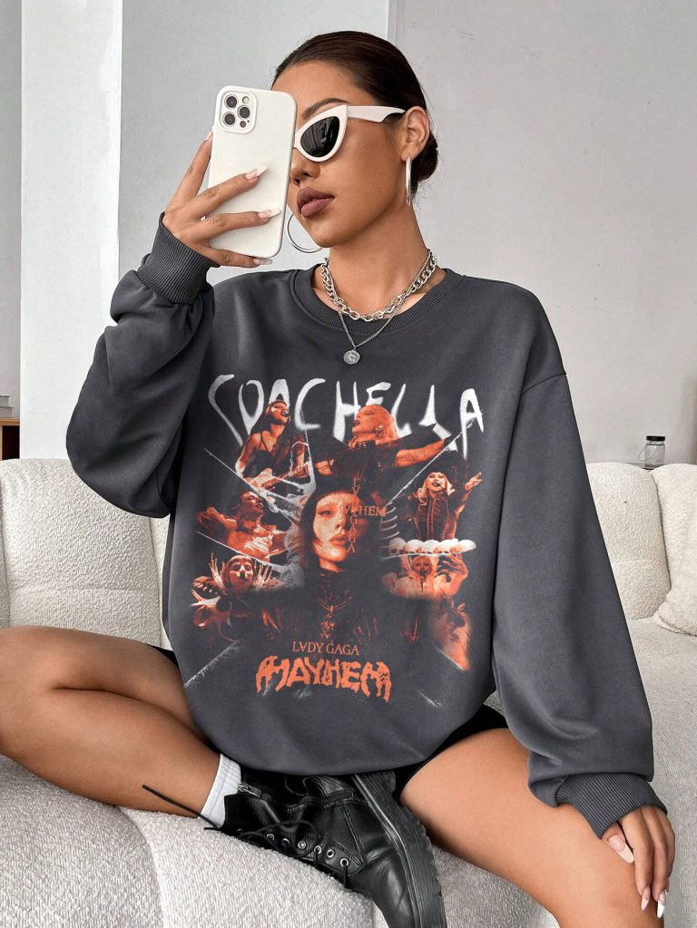 Lady Gaga Mayhem Coachella 2025 T-shirt