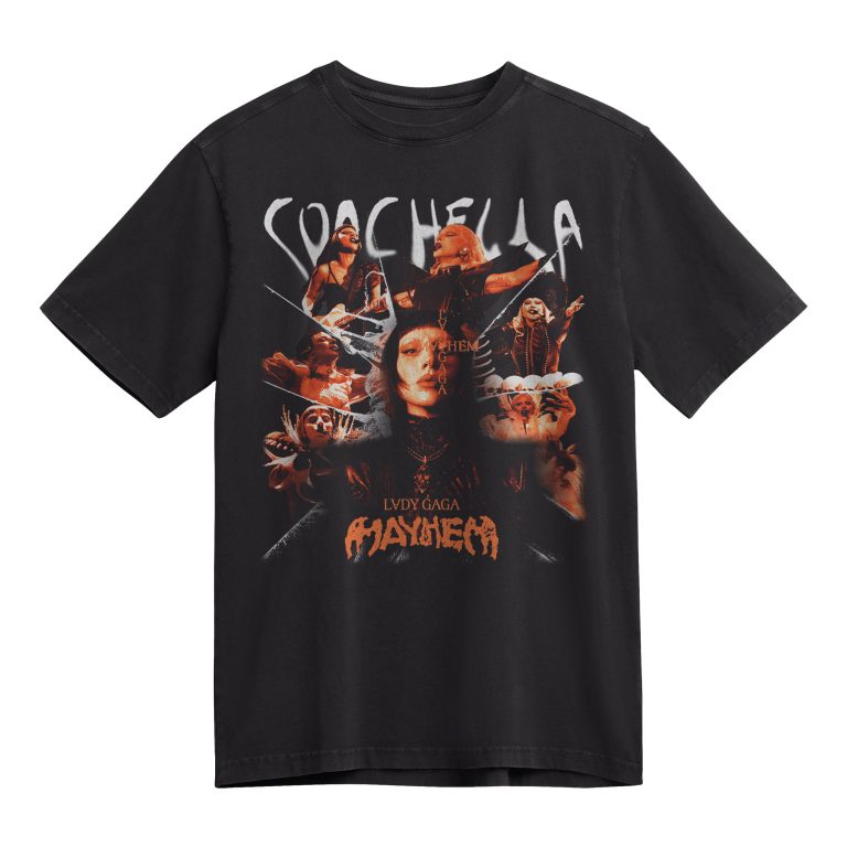 Lady Gaga Mayhem Coachella 2025 T-shirt