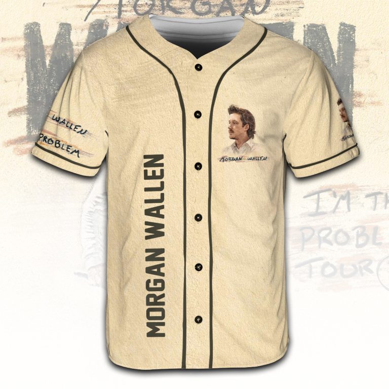 I'm the problem Morgan Wallen Tour 2025 - Baseball Jersey Shirt TCM38