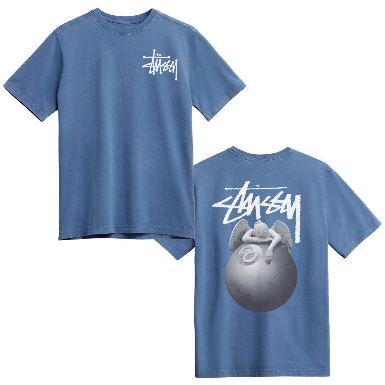 Stussy 8 Ball Angel Graphic Tee