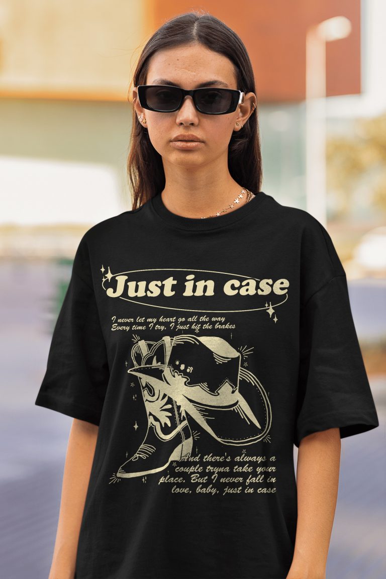 Morgan Wallen Just In Case lyrics T-SHIRT