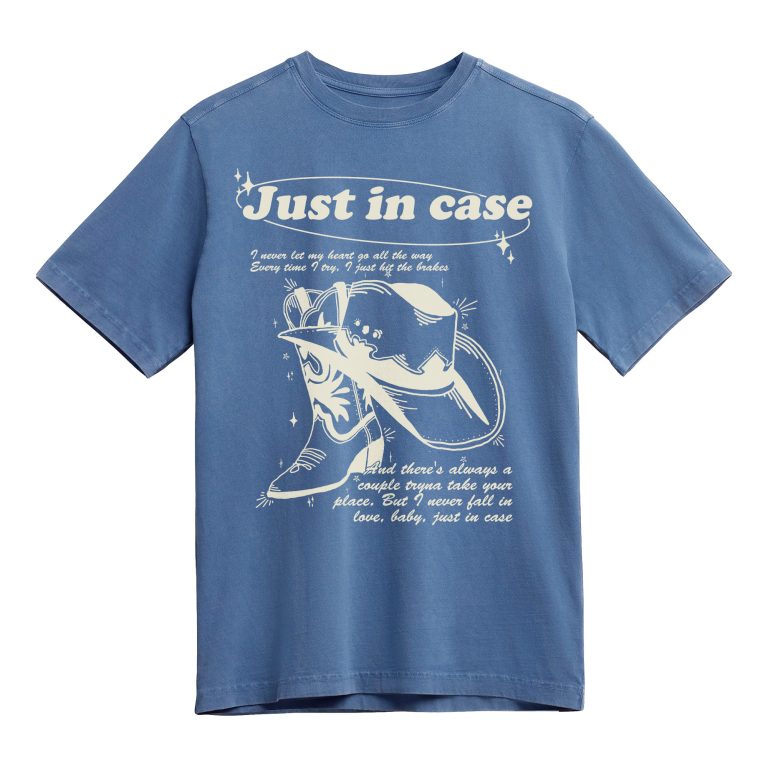 Morgan Wallen Just In Case lyrics T-SHIRT
