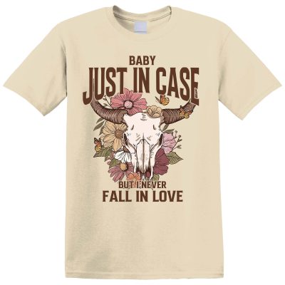 Morgan Wallen Just In Case lyrics ver 2 T-SHIRT