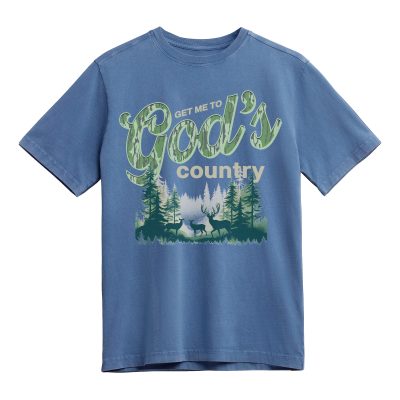 TAKE ME TO GOD'S COUNTRY HUNTING SEASON T-SHIRT