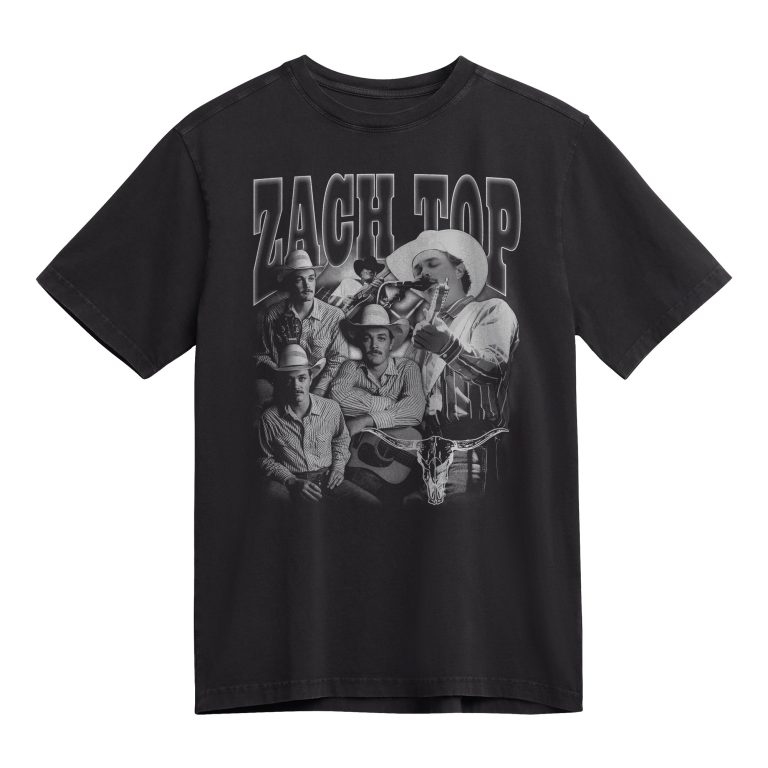 Vintage Zachh Top Shirt, Bootleg Country Music Tee