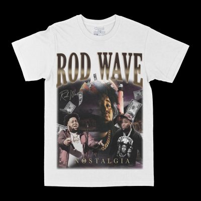 Rod Wave "Nostalgia" Graphic Tee, Rap T-shirt, Hip-hop Style