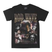 Rod Wave "Nostalgia" Graphic Tee, Rap T-shirt, Hip-hop Style