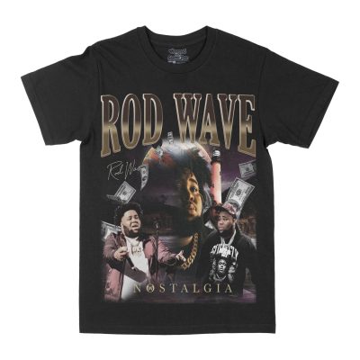 Rod Wave "Nostalgia" Graphic Tee, Rap T-shirt, Hip-hop Style