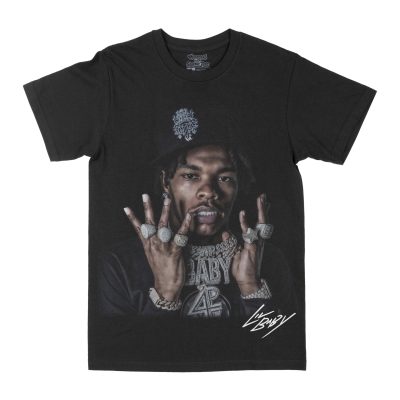 Lil Baby "4PF" Graphic Tee, Rap T-shirt, Hip-hop Style