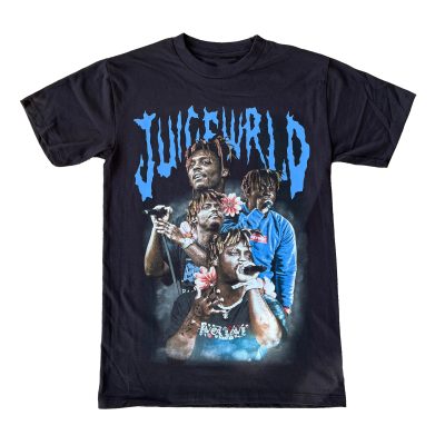 Zoom in Juice WRLD "Flowers" Graphic Tee