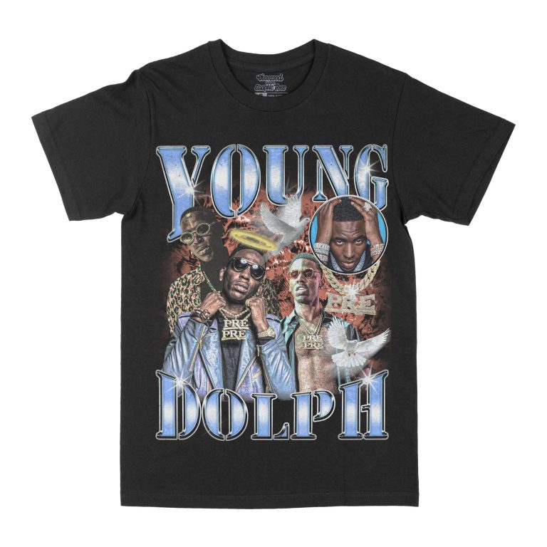 Young Dolph "PRE" Graphic Tee, Rap T-shirt, Hip-hop Style