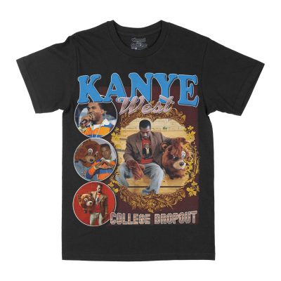 Kanye West The College II Dropout Graphic Tee, Rap T-shirt, Hip-hop Style