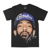Nipsey Hussle "Big Face" Graphic Tee, Rap T-shirt, Hip-hop Style