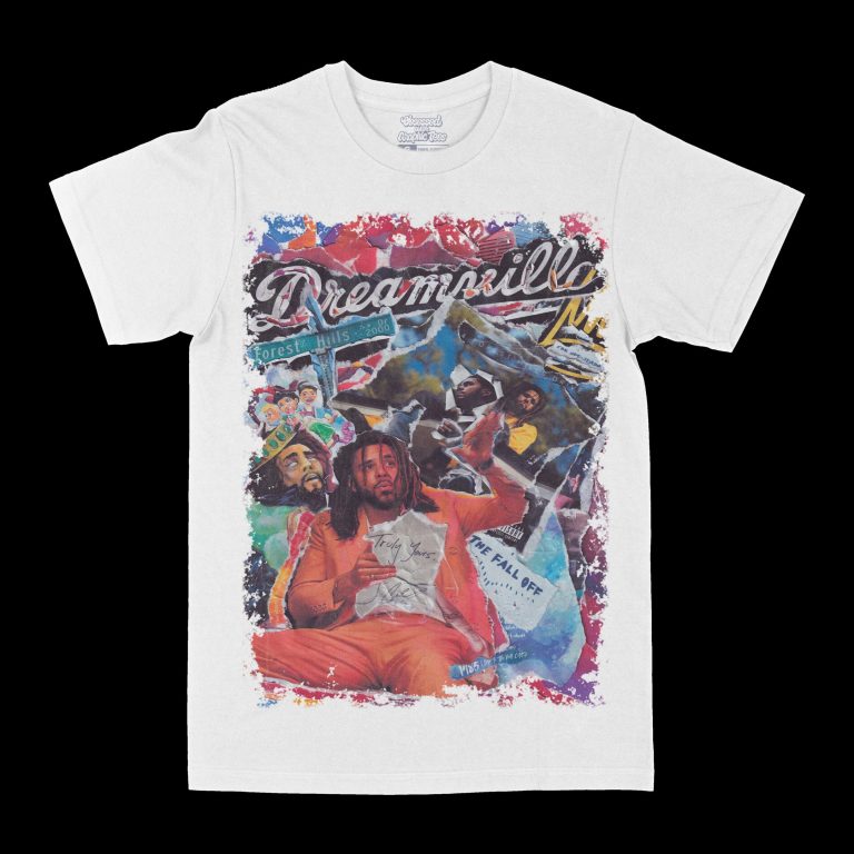 J. Cole Dreamville Graphic Tee, Rap T-shirt, Hip-hop Style