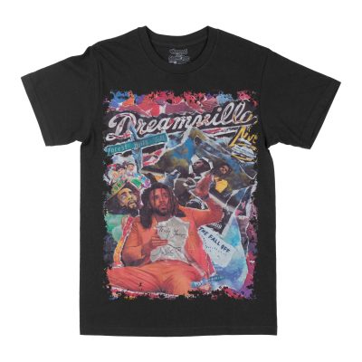 J. Cole Dreamville Graphic Tee, Rap T-shirt, Hip-hop Style