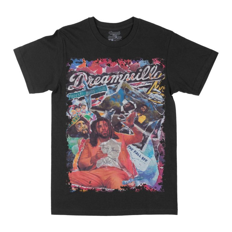 J. Cole Dreamville Graphic Tee, Rap T-shirt, Hip-hop Style