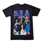 SZA "Purple" Graphic Tee, Rap T-shirt, Hip-hop Style