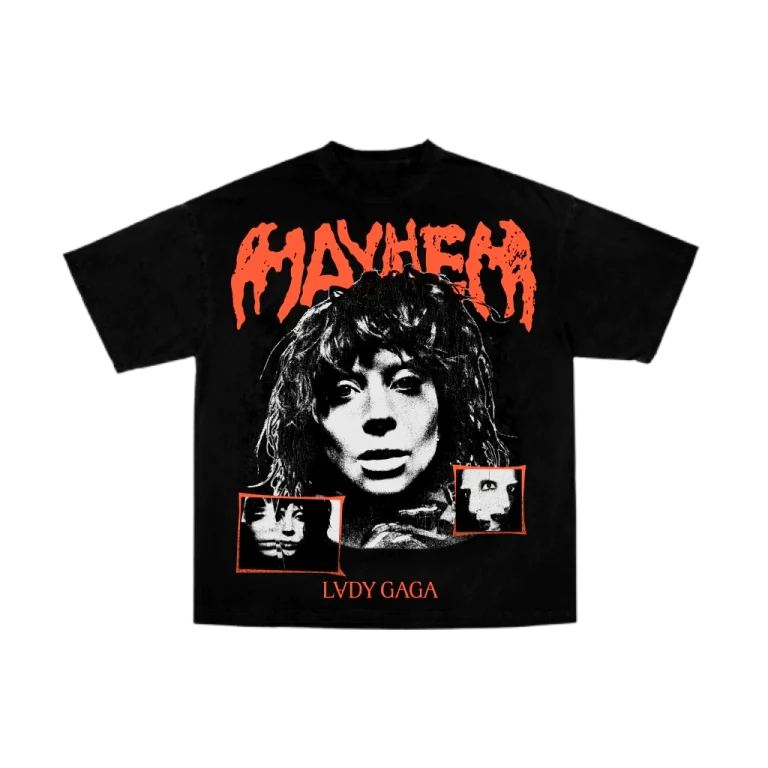 TEE LADY GAGA MAYHEM, Pop Music T-shirt, Fan Merch