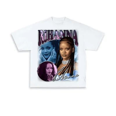 TEE RIHANNA, Pop Music T-shirt, Fan Merch