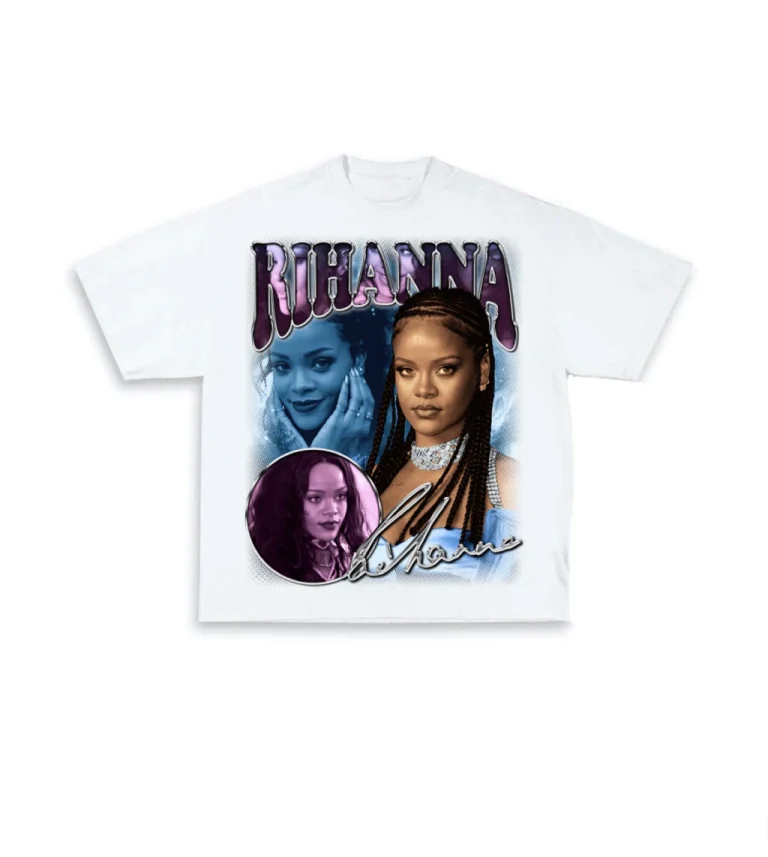 TEE RIHANNA, Pop Music T-shirt, Fan Merch
