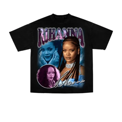 TEE RIHANNA, Pop Music T-shirt, Fan Merch