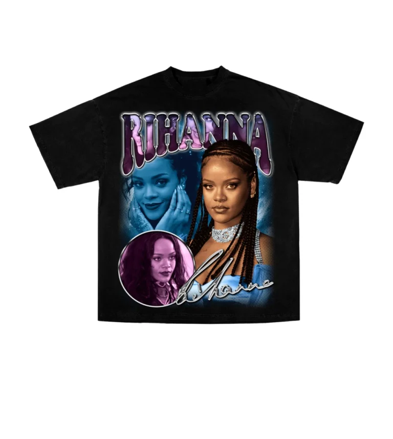 TEE RIHANNA, Pop Music T-shirt, Fan Merch