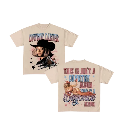 DOUBLE TEE BEYONCE, Pop Music T-shirt, Fan Merch