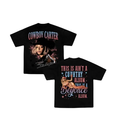 DOUBLE TEE BEYONCE, Pop Music T-shirt, Fan Merch