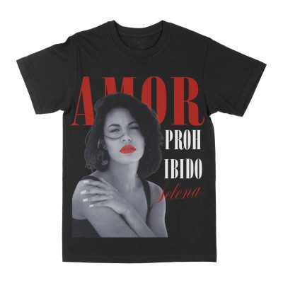 Selena Amor Graphic Tee, Pop Music T-shirt, Fan Merch