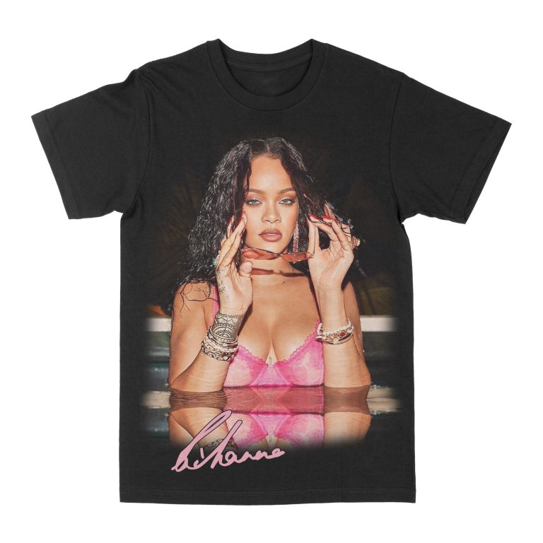 Rihanna "Water" Graphic Tee, Pop Music T-shirt, Fan Merch