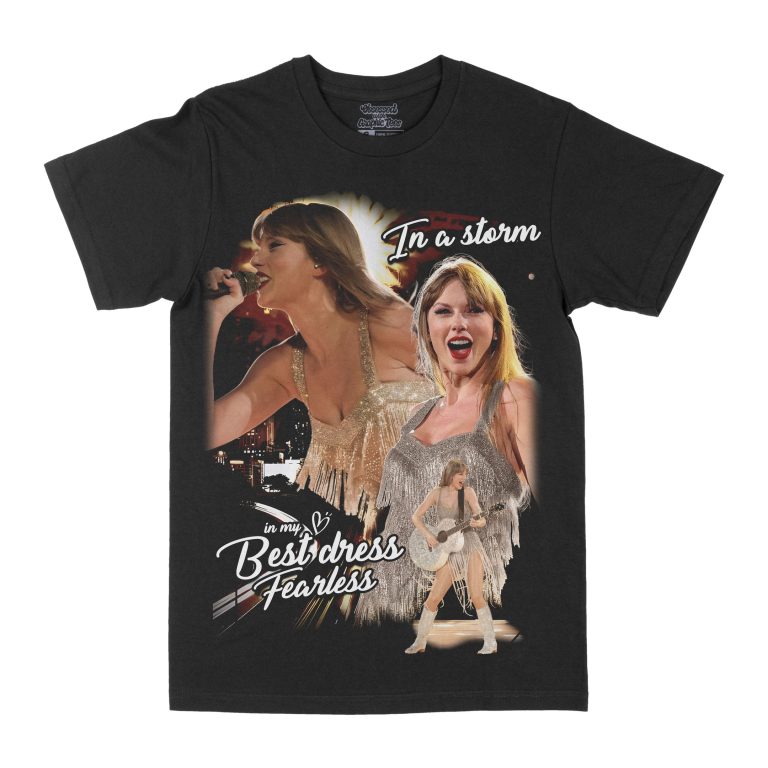 Taylor Swift "In A Storm", Pop Music T-shirt, Fan Merch