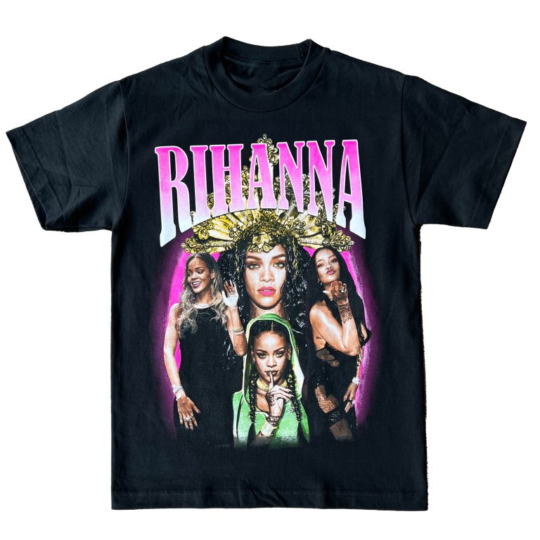 Queen Rihanna Graphic Tee, Pop Music T-shirt, Fan Merch
