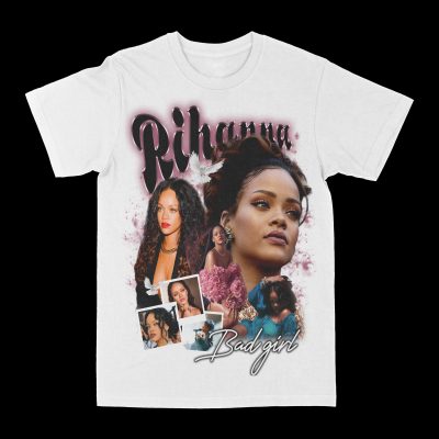 Rihanna "Badgirl" Graphic Tee, Pop Music T-shirt, Fan Merch