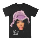 SZA "Big Face Purple Bucket" Graphic Tee, Pop Music T-shirt, Fan Merch