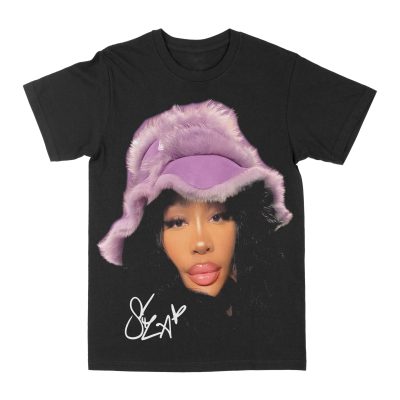SZA "Big Face Purple Bucket" Graphic Tee, Pop Music T-shirt, Fan Merch