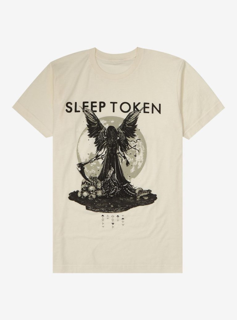 Sleep Token Winged Reaper T-Shirt, Rock Music T-shirt, Fan Merch