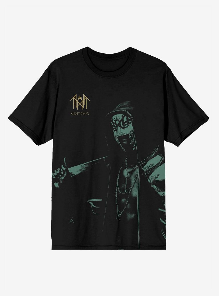 Sleep Token Even In Arcadia Vessel Portrait T-Shirt Hot Topic Exclusive, Rock Music T-shirt, Fan Merch