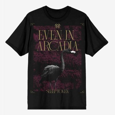 Sleep Token Even In Arcadia Flamingo T-Shirt Hot Topic Exclusive, Rock Music T-shirt, Fan Merch