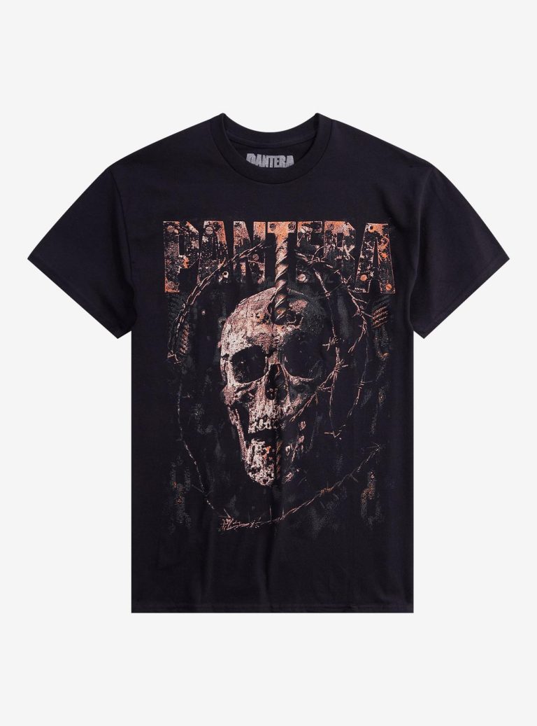 Pantera Stronger Than All Skull T-Shirt, Rock Music T-shirt, Fan Merch