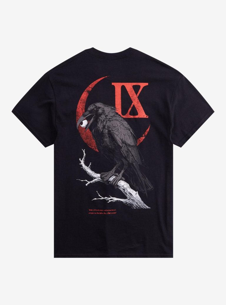 Ice Nine Kills A Grave Mistake Crow T-Shirt, Rock Music T-shirt, Fan Merch