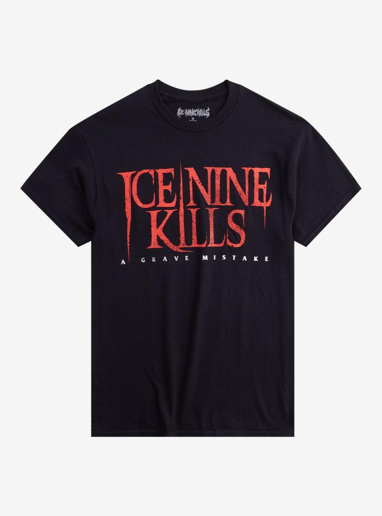 Ice Nine Kills A Grave Mistake Crow T-Shirt, Rock Music T-shirt, Fan Merch