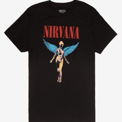 Nirvana In Utero T-Shirt, Rock Music T-shirt, Fan Merch